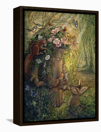 The Wood Nymph-Josephine Wall-Framed Premier Image Canvas