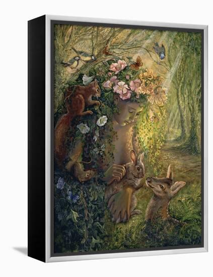 The Wood Nymph-Josephine Wall-Framed Premier Image Canvas