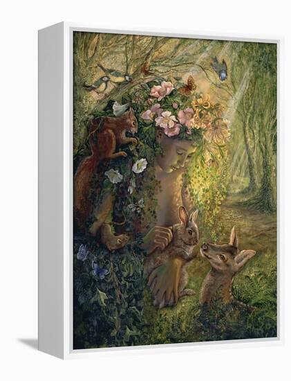 The Wood Nymph-Josephine Wall-Framed Premier Image Canvas