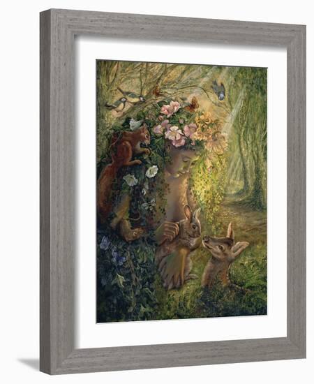 The Wood Nymph-Josephine Wall-Framed Giclee Print