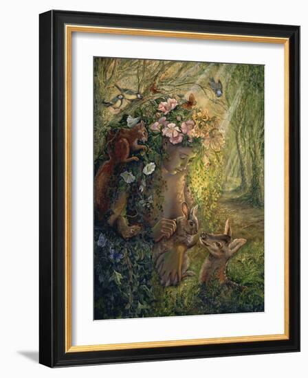 The Wood Nymph-Josephine Wall-Framed Giclee Print