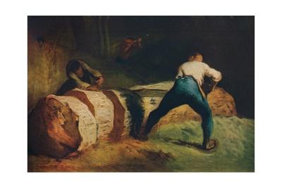 Jean François Millet The Wood Sawyers