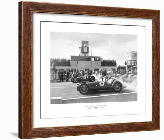 The Woodcote Cup at Goodwood, 1952-Alan Smith-Framed Giclee Print