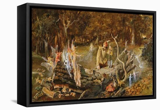 The Woodcutter-John Anster Fitzgerald-Framed Premier Image Canvas