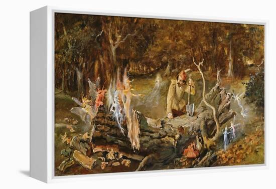 The Woodcutter-John Anster Fitzgerald-Framed Premier Image Canvas