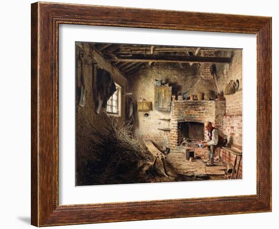 The Woodcutters Breakfast, C.1832-1834-William Henry Hunt-Framed Giclee Print