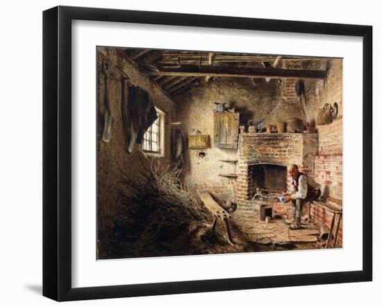 The Woodcutters Breakfast, C.1832-1834-William Henry Hunt-Framed Giclee Print