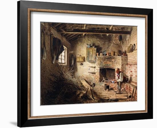 The Woodcutters Breakfast, C.1832-1834-William Henry Hunt-Framed Giclee Print