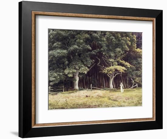 The Wooded Landscape, c.1900-Edward John Poynter-Framed Giclee Print