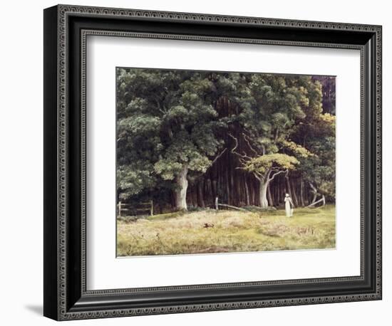 The Wooded Landscape, c.1900-Edward John Poynter-Framed Giclee Print