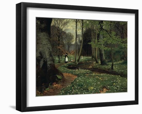 The Woodland Path-Hans Anderson Brendekilde-Framed Giclee Print