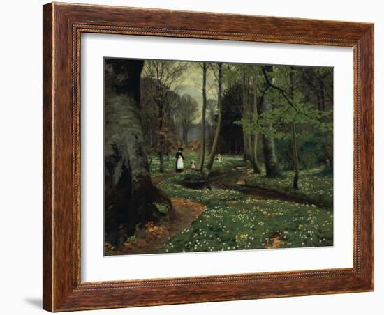 The Woodland Path-Hans Anderson Brendekilde-Framed Giclee Print