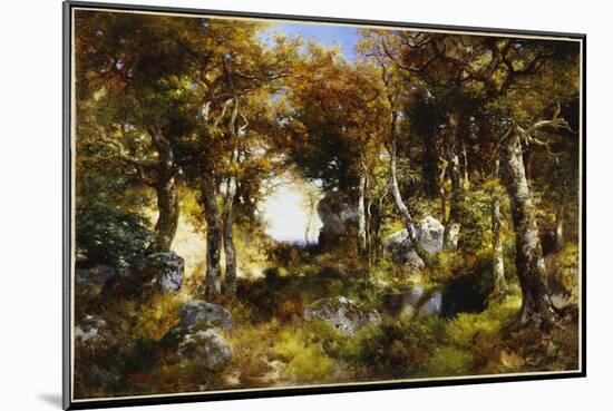 The Woodland Pool, 1909-Moran-Mounted Giclee Print