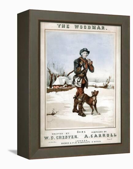 The Woodman, C Late 19th Century-M&N Hanhart-Framed Premier Image Canvas