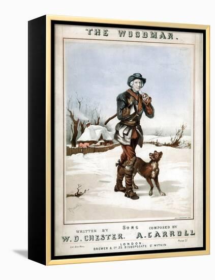 The Woodman, C Late 19th Century-M&N Hanhart-Framed Premier Image Canvas