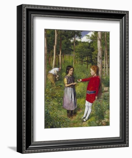 The Woodman's Daughter, 1851-John Everett Millais-Framed Giclee Print