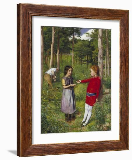 The Woodman's Daughter, 1851-John Everett Millais-Framed Giclee Print