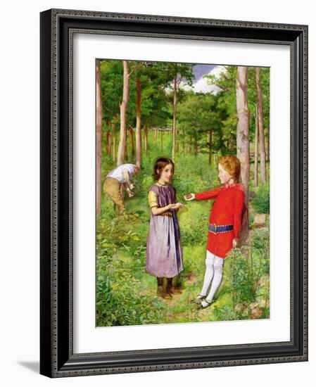 The Woodman's Daughter, 1851-John Everett Millais-Framed Giclee Print