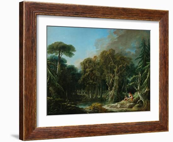 The Woods, 1740-Francois Boucher-Framed Giclee Print