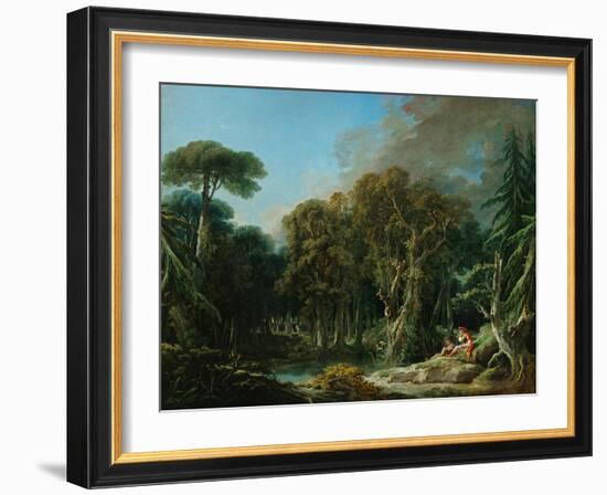 The Woods, 1740-Francois Boucher-Framed Giclee Print