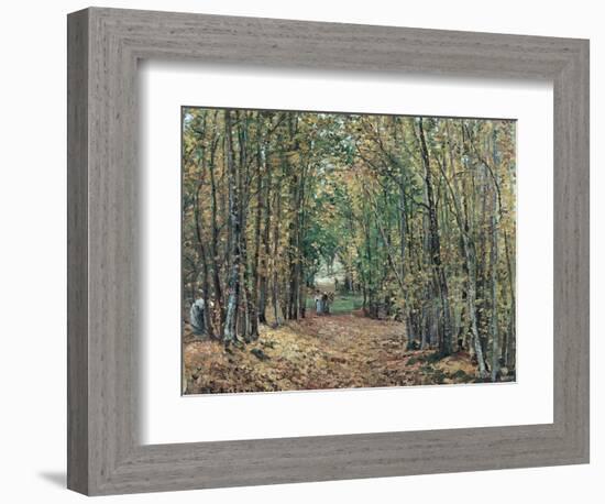 The Woods at Marly, 1871-Camille Pissarro-Framed Giclee Print