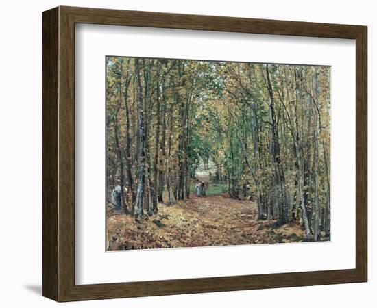 The Woods at Marly, 1871-Camille Pissarro-Framed Giclee Print