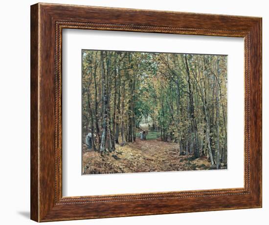 The Woods at Marly, 1871-Camille Pissarro-Framed Giclee Print