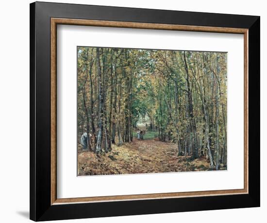 The Woods at Marly, 1871-Camille Pissarro-Framed Giclee Print