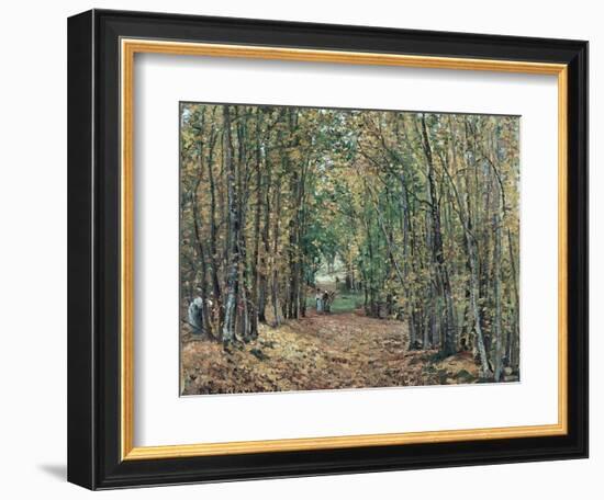 The Woods at Marly, 1871-Camille Pissarro-Framed Giclee Print