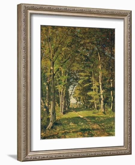 The Woods of Famars, 1887-Henri-Joseph Harpignies-Framed Giclee Print