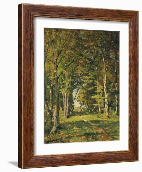 The Woods of Famars, 1887-Henri-Joseph Harpignies-Framed Giclee Print