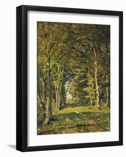 The Woods of Famars, 1887-Henri-Joseph Harpignies-Framed Giclee Print