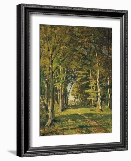 The Woods of Famars, 1887-Henri-Joseph Harpignies-Framed Giclee Print