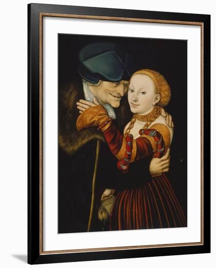 The Wooer-Lucas Cranach the Elder-Framed Giclee Print