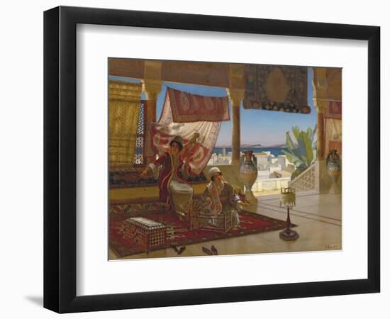 The Wool Spinners (Les Fileuses De Laine) Par Ernst, Rudolf (1854-1932). Oil on Wood, Size : 79,5X1-Rudolphe Ernst-Framed Giclee Print