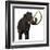 The Woolly Mammoth-null-Framed Art Print