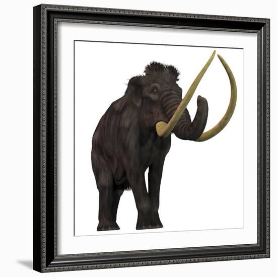 The Woolly Mammoth-null-Framed Art Print