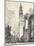 The Woolworth Building, 1912-Joseph Pennell-Mounted Giclee Print