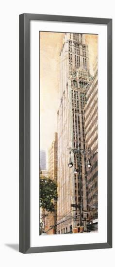 The Woolworth Building-Matthew Daniels-Framed Art Print