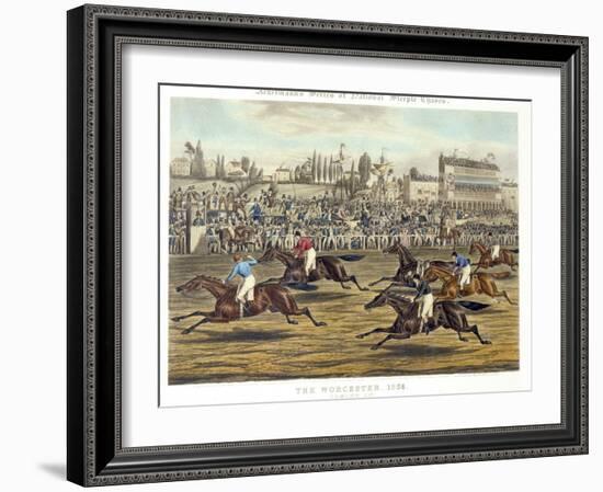 The Worcester: Coming In, Engraved by Charles Hunt-Charles Hunt-Framed Giclee Print