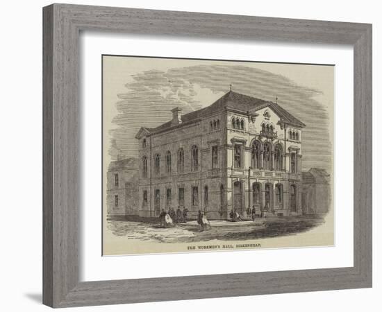 The Workmen's Hall, Birkenhead-null-Framed Giclee Print