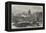 The Works of the Metropolitan Extension Railway in Smithfield-null-Framed Premier Image Canvas