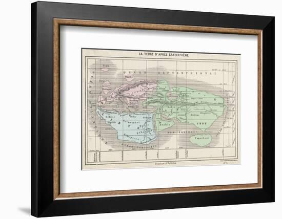 The World as known to Eratosthenes-null-Framed Photographic Print