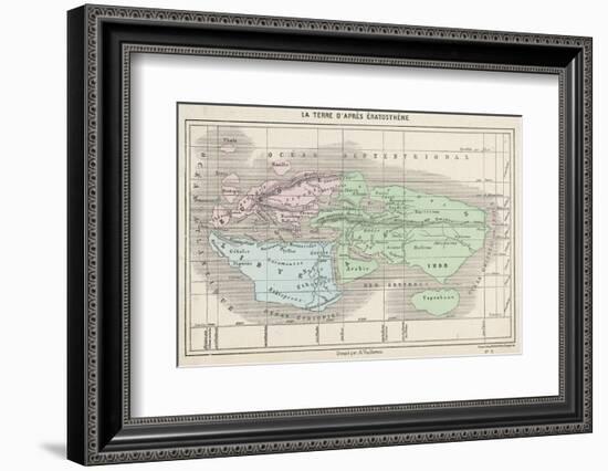 The World as known to Eratosthenes-null-Framed Photographic Print