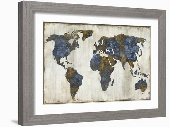 The World I-Russell Brennan-Framed Art Print