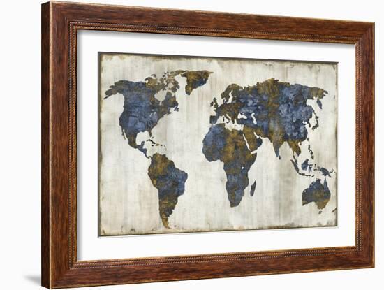 The World I-Russell Brennan-Framed Art Print