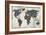 The World I-Russell Brennan-Framed Art Print