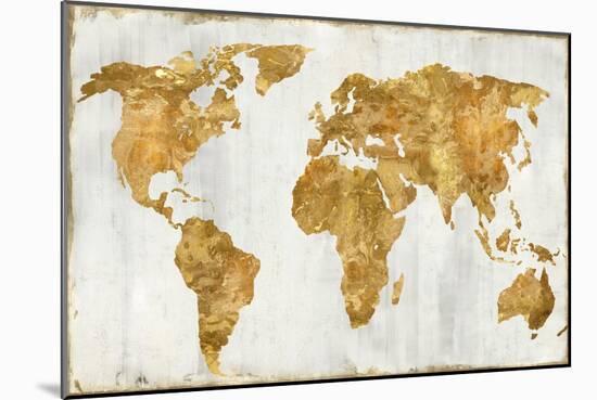 The World In Gold-Russell Brennan-Mounted Art Print