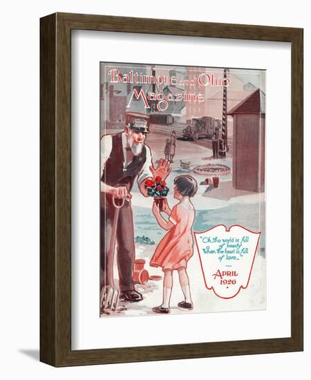 The World Is Filled with Beauty-Charles H. Dickson-Framed Giclee Print