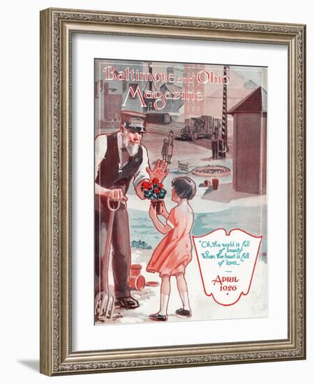 The World Is Filled with Beauty-Charles H. Dickson-Framed Giclee Print